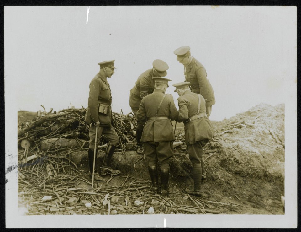 The King of the Belgians on the battlefield, Bestanddeelnr 158-0267