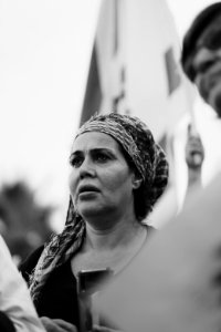 The solidarity protest for Rojava organized by Kurdish Jews on October 15th 2019 in Tel Aviv, Israel 21