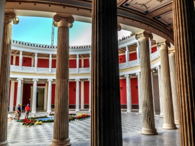 The Zappeion hall atrium in Athens
