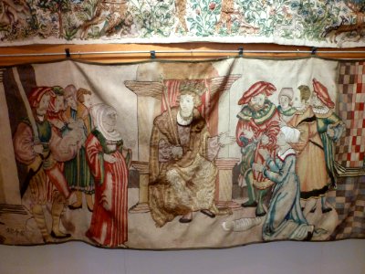 Tapisserie "Le jugement de Salomon" 06