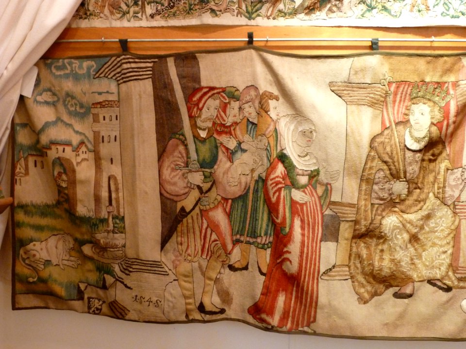 Tapisserie "Le jugement de Salomon" 03