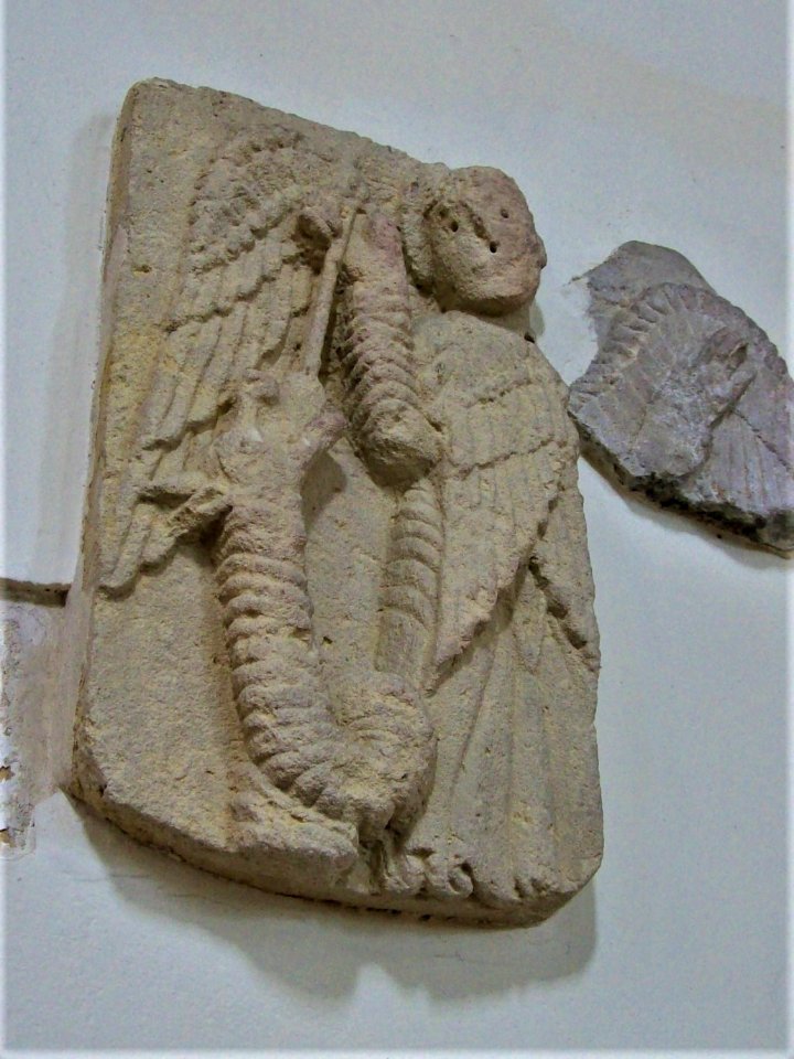 The Archangel Michael, St Leonard's, Seaford
