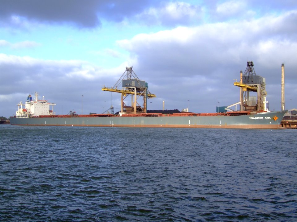 Thalassini Axia - IMO 9117296 at Port of Amsterdam, Holland 30-Jan-2005