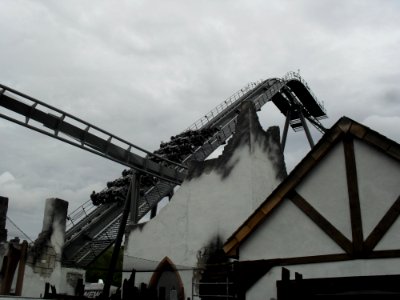 The Swarm lift hill