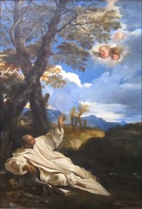 The Vision of Saint Bruno by Pier Francesco Mola, Getty Center