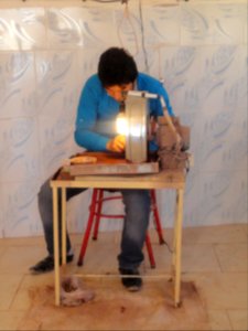 Turquoise store and workshop - Ma'dan - Nishapur 03