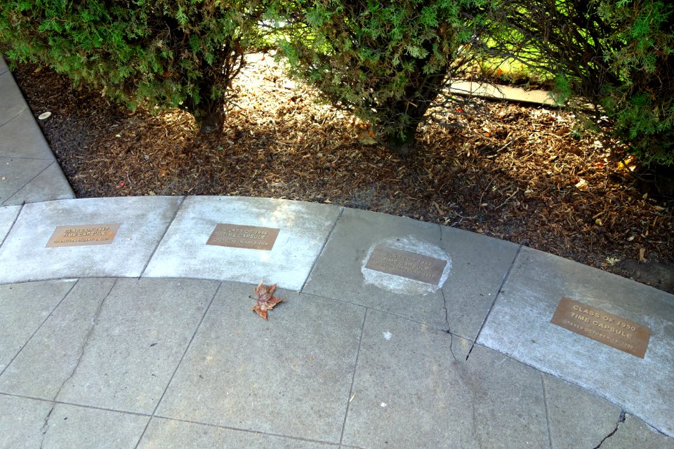 Time capsules - California State University, Chico - Chico, CA - DSC03139