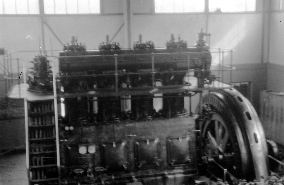Turbine van een fabriek of electriciteitscentrale, Bestanddeelnr 3012
