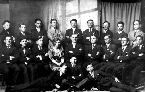 Turda, Colegiul National Mihai Viteazul, tablou absolvire promotia 1922