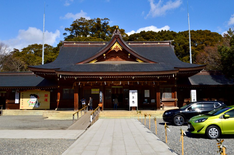 Toga-jinja, haiden-1