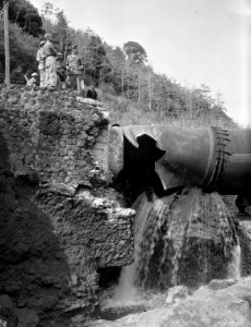 Toentang-Centrale Op 19 september 1947, anderhalve maand na het Staakt het vur, Bestanddeelnr 12166