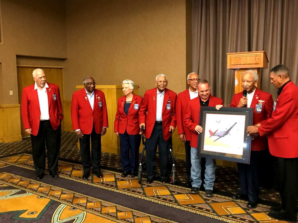 Tuskegee Airmen, Arizona Chapter with Col. Kurt "Huevos" Gallegos, Commander 944th Fighter Wing Retirement Presentation