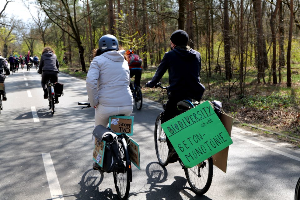 TVO stoppen bicycle demonstration Wuhletal 2021-04-25 91