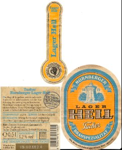 Tucher Traditionsbrauerei - Nürnberger Lager Hell