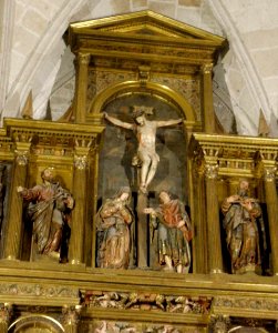 Tudela de Duero - Iglesia de Nuestra Señora de la Asuncion, retablo mayor 02