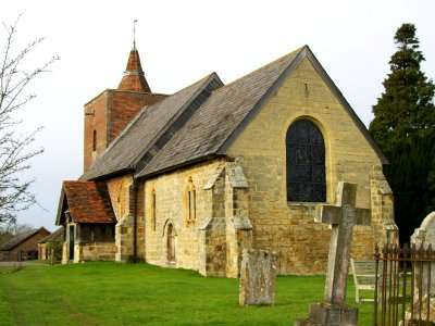 Tudeley church from east