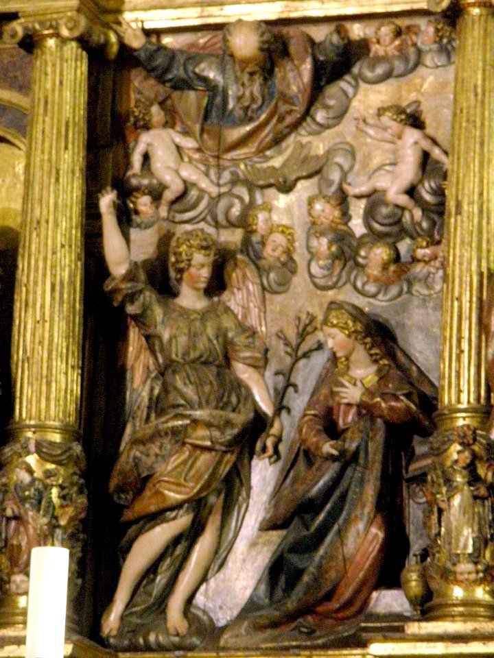 Tudela de Duero - Iglesia de Nuestra Señora de la Asuncion, retablo mayor 05
