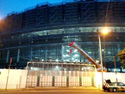Tokyo 2020 Olympics stadium construction