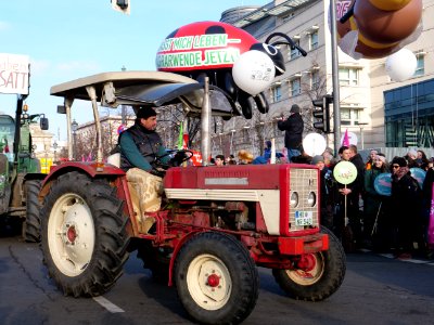 Tractor at the "Wir Haben Es Satt!" Demonstration 2019 39