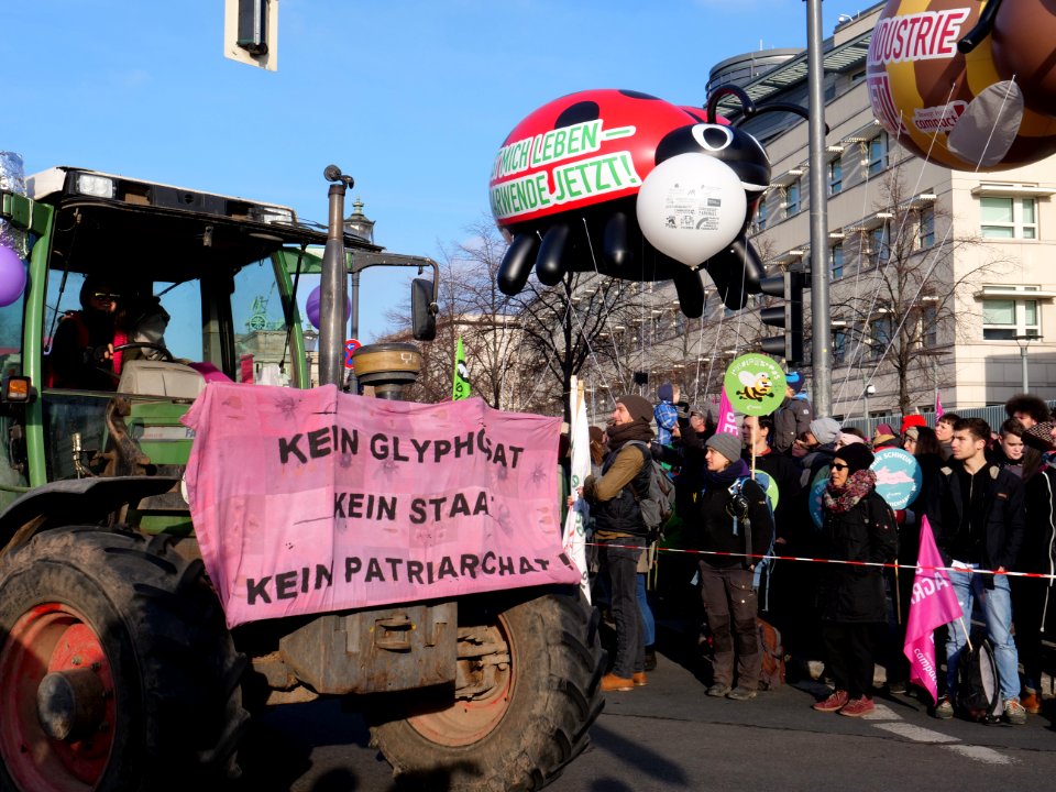 Tractor at the "Wir Haben Es Satt!" Demonstration 2019 83
