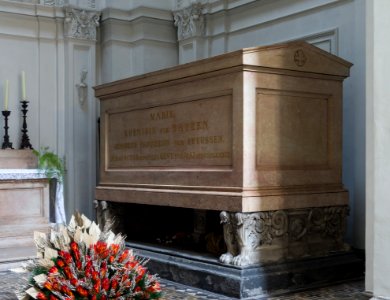 Tomb Marie von Bayern inside Theatinerkirche Munich photo