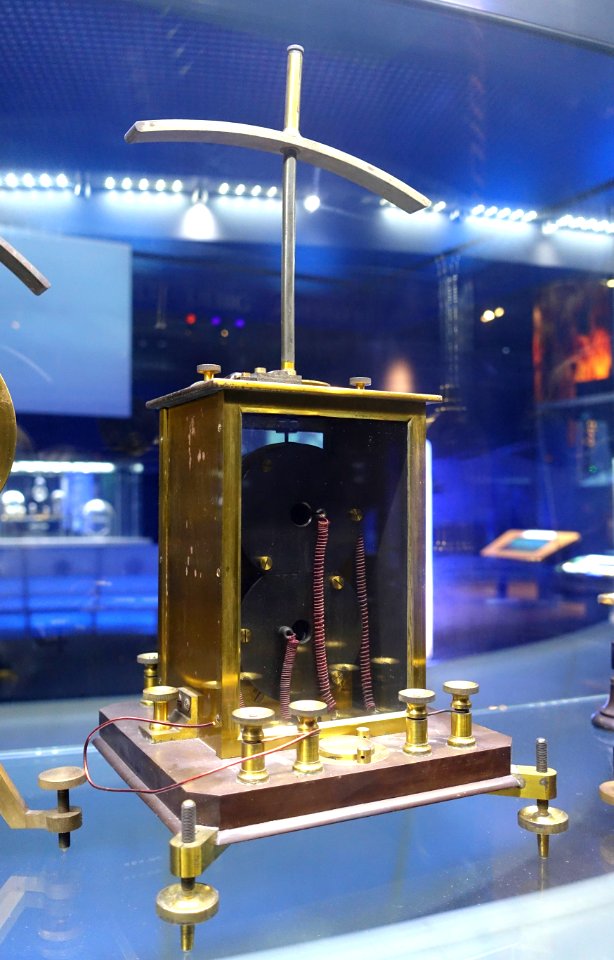 Thompson Galvanometer, c. 1900 - Museum of Science and Industry (Chicago) - DSC06516