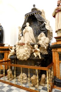 Tomb of Cardinal Salazar in Capilla de Santa Teresa, Mosque of Cordoba, Spain - DSC07163
