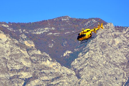 Emergency mountain take off