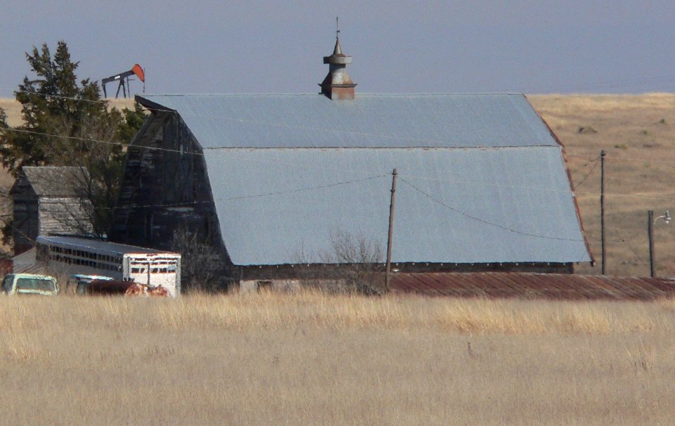 Thornburg barn (Ness Co KS) from WNW 1