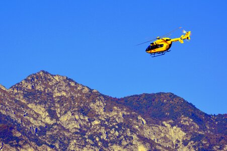 Emergency mountain take off