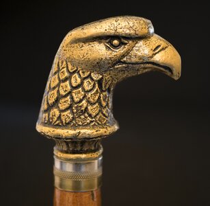 Antiquity brass sculpture