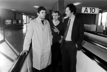 V.l.n.r. Marc Bossuyt, Charles Moons (Nederlands Juristen Comité voor de Mensenr, Bestanddeelnr 932-5207