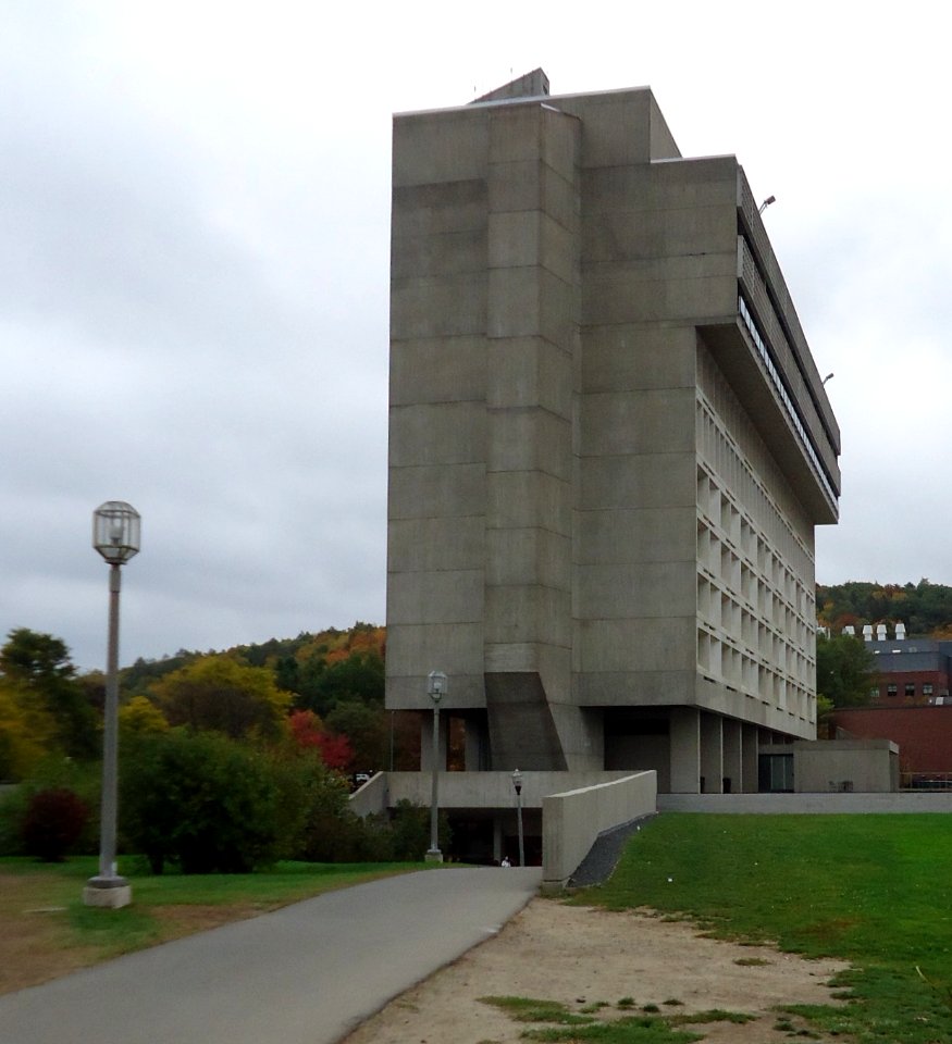 University of Massachusetts at Amherst student center building larger view