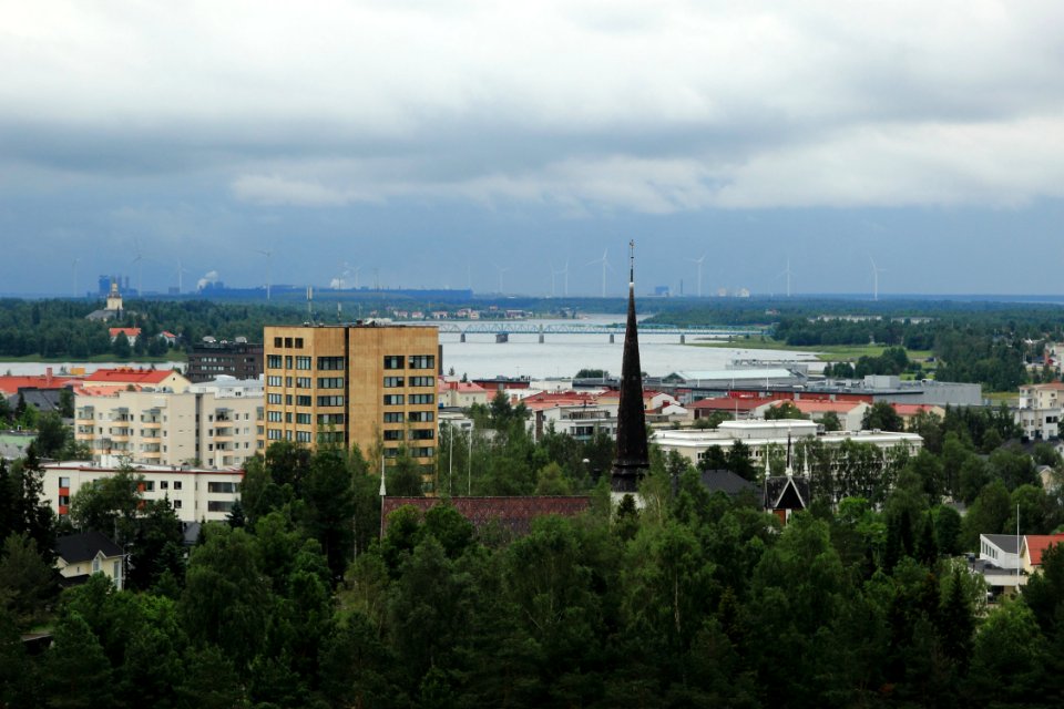 View from Suensaari water tower Tornio 20150806 02