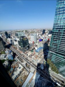View from Shibuya Stream during covid, April 2021 9