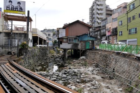 View from Shokakuji shita station