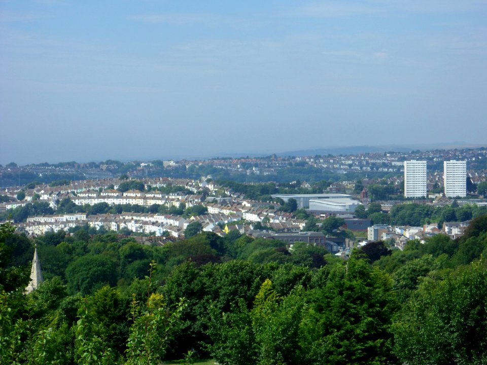 View from Tenantry Down, Race Hill, Brighton (August 2013) (1)