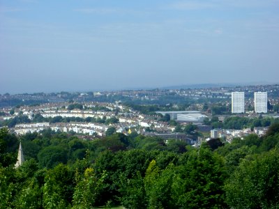 View from Tenantry Down, Race Hill, Brighton (August 2013) (1)