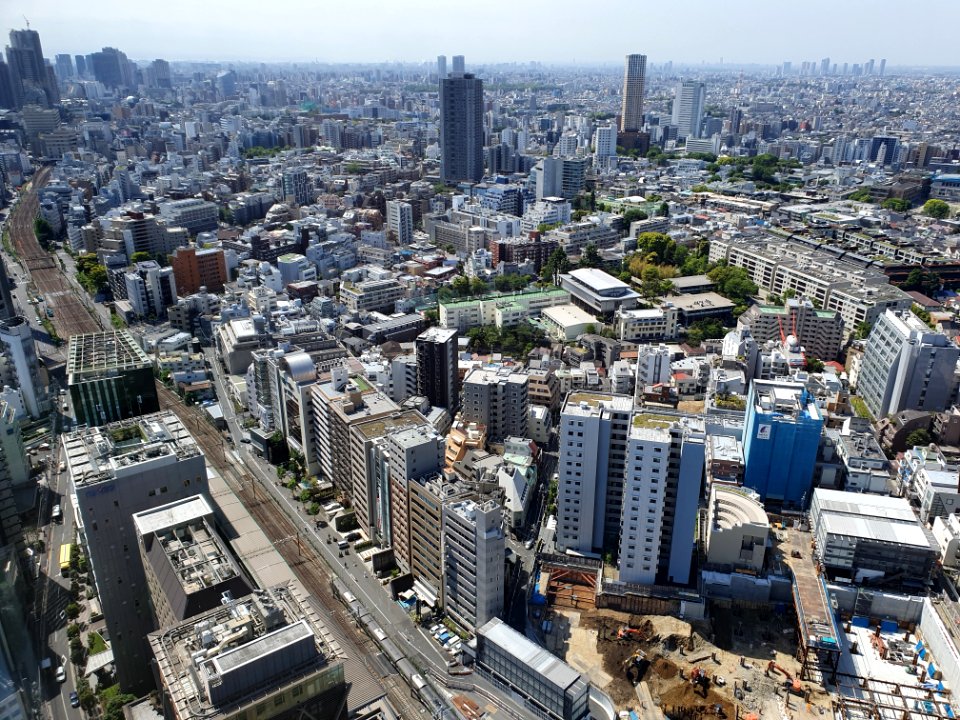 View from Shibuya Stream during covid, April 2021 18