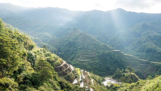 Landscape sky mountain peak photo