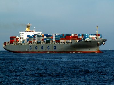 Wanhe p3 approaching Port of Rotterdam, Holland 12-Mar-2006