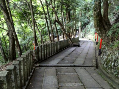 Walkway - Kurama-dera - Kyoto - DSC06709