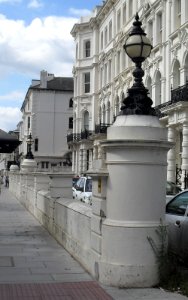 Wall at 21–33 Church Road, Hove (NHLE Code 1280966) (August 2010)