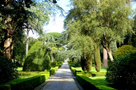 Walkway - Barberini Gardens - Castel Gandolfo - DSC04321
