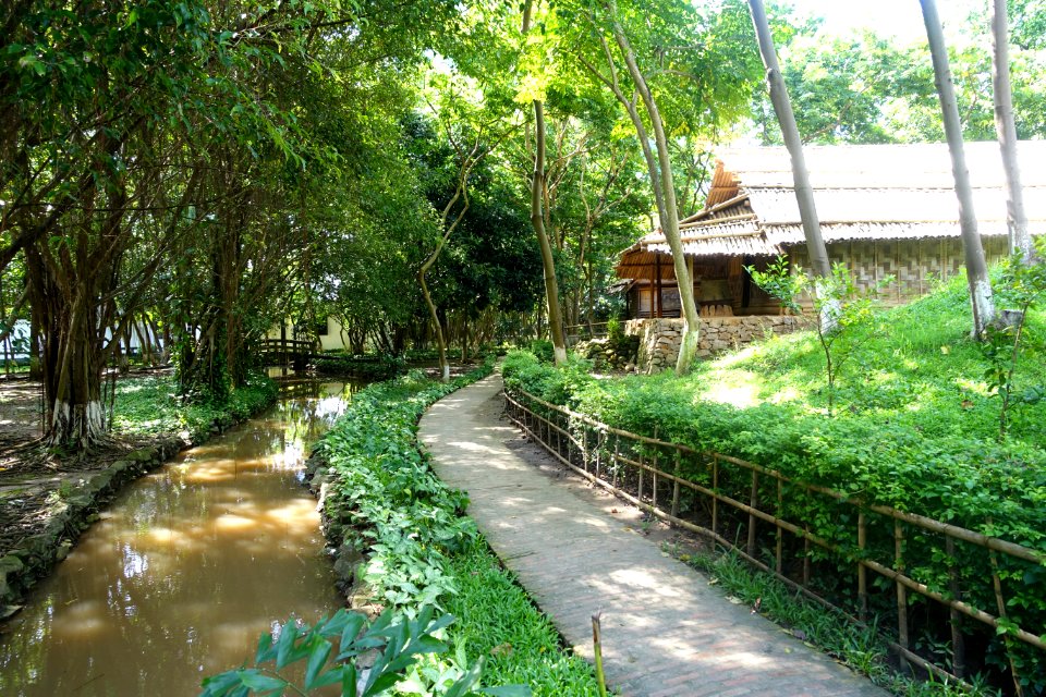 Walkway - Vietnam Museum of Ethnology - Hanoi, Vietnam - DSC03430