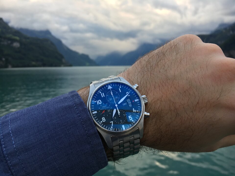 Pilot watch sea switzerland