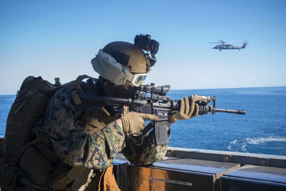 Night vision carbine m4a1