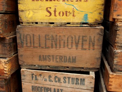 Vollenhoven Amsterdam bier krat, foto 2