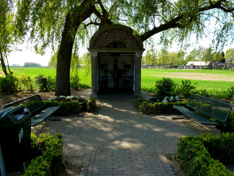 Vlodrop (Roerdalen) wegkapel Kerkbergweg