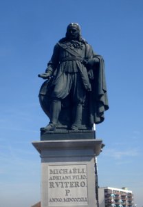 Vlissingen kunstwerk standbeeld michiel de ruyter